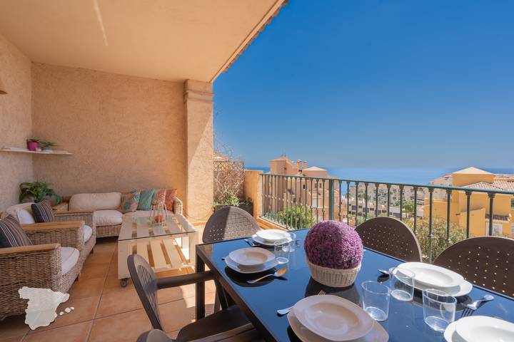 Bungalow für 6 Personen, mit Terrasse und Meerblick sowie Pool an der Costa Blanca - 2