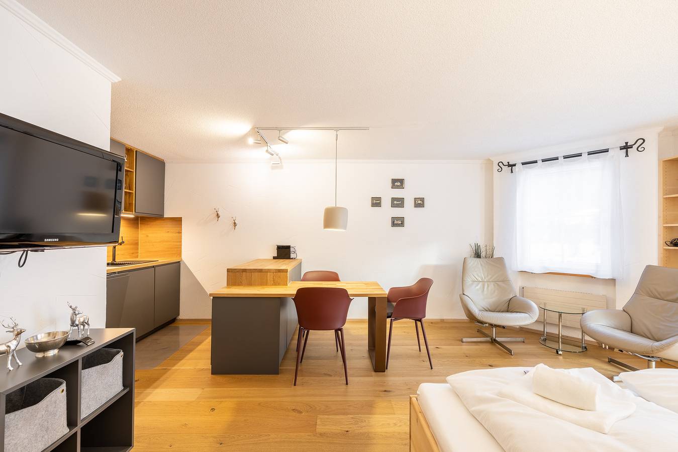 Ganzes Studio, 7304 Pure Freude in dieser stilvoll renovierten Wohnung mit moderner Küche in Vulpera, Tarasp