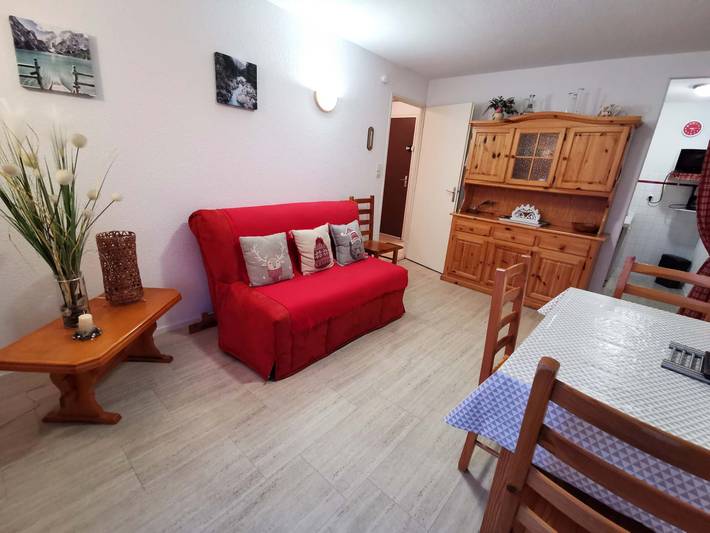 Gîte pour 7 personnes, avec balcon dans Prapoutel