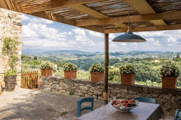 Location de vacances pour 2 personnes, avec vue sur le lac ainsi que jardin et vue à Impruneta - 2