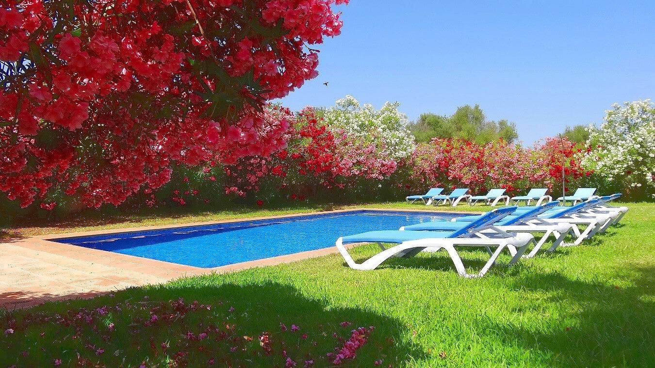 Schönes mallorquinisches Landhaus Son Mas mit privatem Pool und Kostenlosem Wlan in Felanitx, Mallorca Süden
