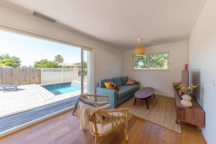 Location de vacances pour 8 personnes, avec terrasse et jardin, animaux acceptés dans Cazaux - 2