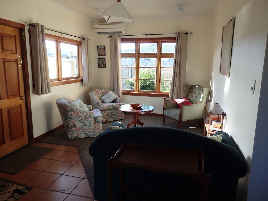 Das alte Bäckerhäuschen in Sydenham, Christchurch (Neuseeland)