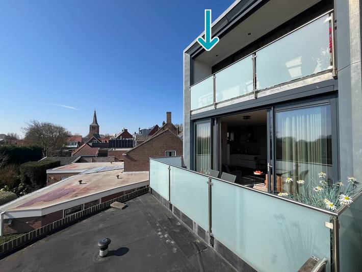 Vakantieappartement voor 4 personen, met balkon in Veere