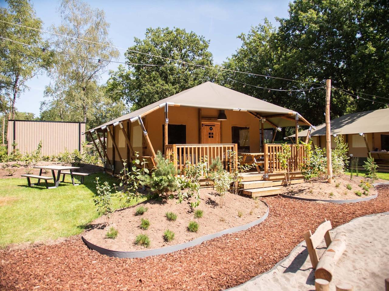 Recreatiepark 't Gelloo — Safaritent 6 personen in Ede, Hoge Veluwe