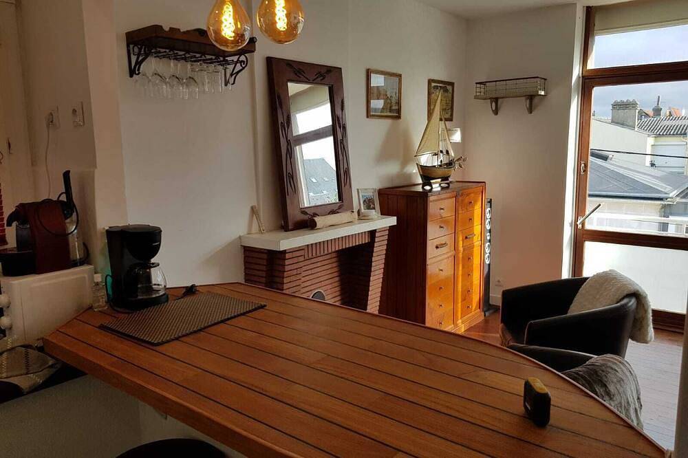 Entire apartment, Cosy, quiet apartment, 150 meters from the main beach. in Berck Plage, Berck