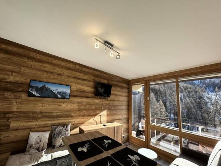 Appartement de vacances pour 4 personnes, avec balcon, adapté aux familles à Vars