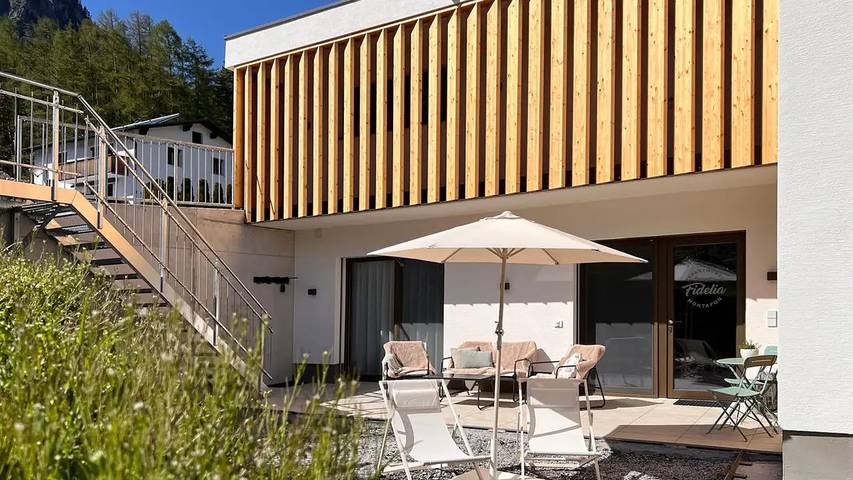 Ferienwohnung für 4 Personen, mit Garten