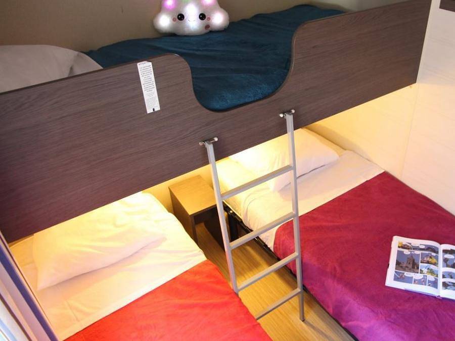 Camping Les Rives de l'Adour - Camping Paradis  - Mobile home 4 persons - Classic mobile home 2bed 4p in Saint-Sever, Landes