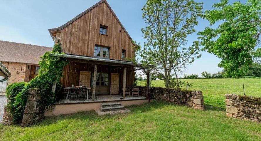 Maison de vacances pour 6 personnes, avec Terrasse ainsi que Jardin et Vue