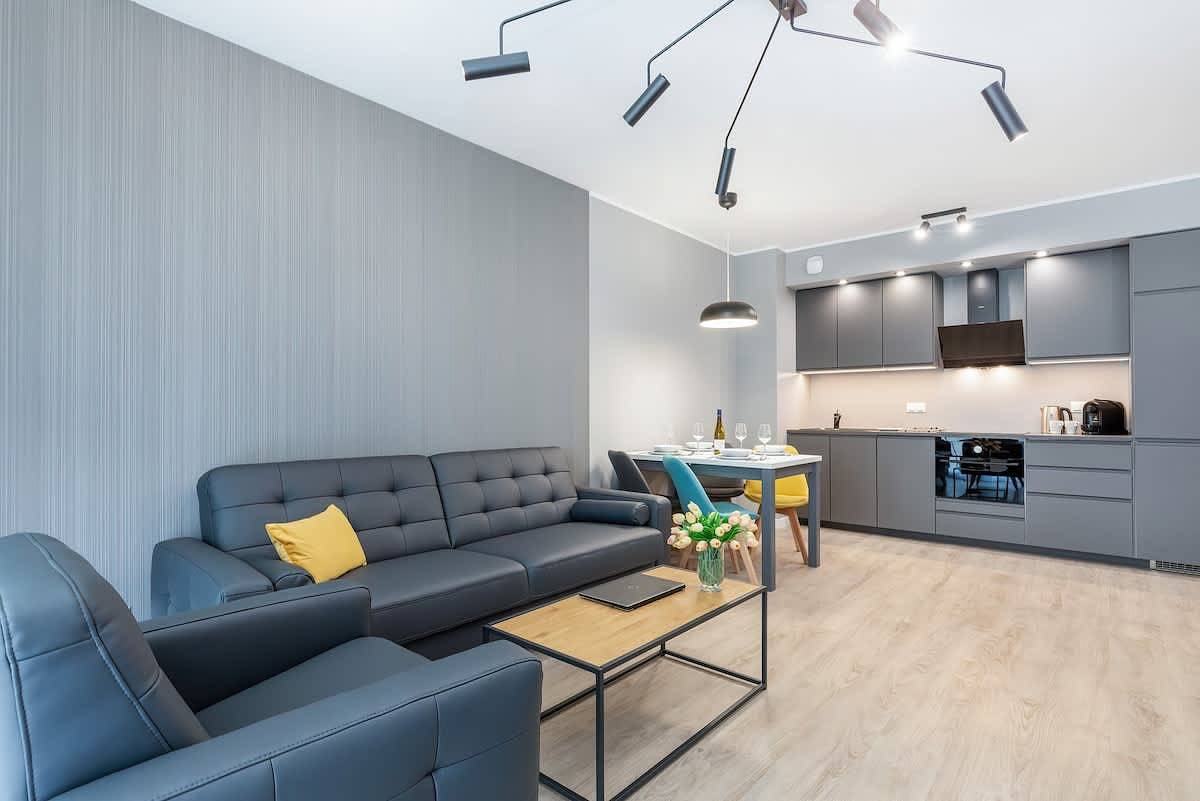 Cały apartament, Stylish Apartment in the Center | Balcony | Parking in Poznań, Wielkopolska