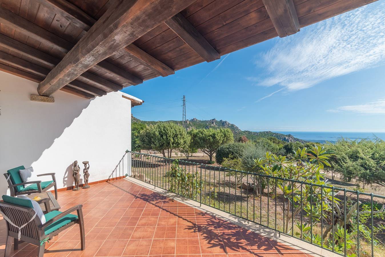 Ferienhaus mit Wlan, Pool, Garten und Meerblick; Parkplatz vorhanden in Arzachena, Costa Smeralda