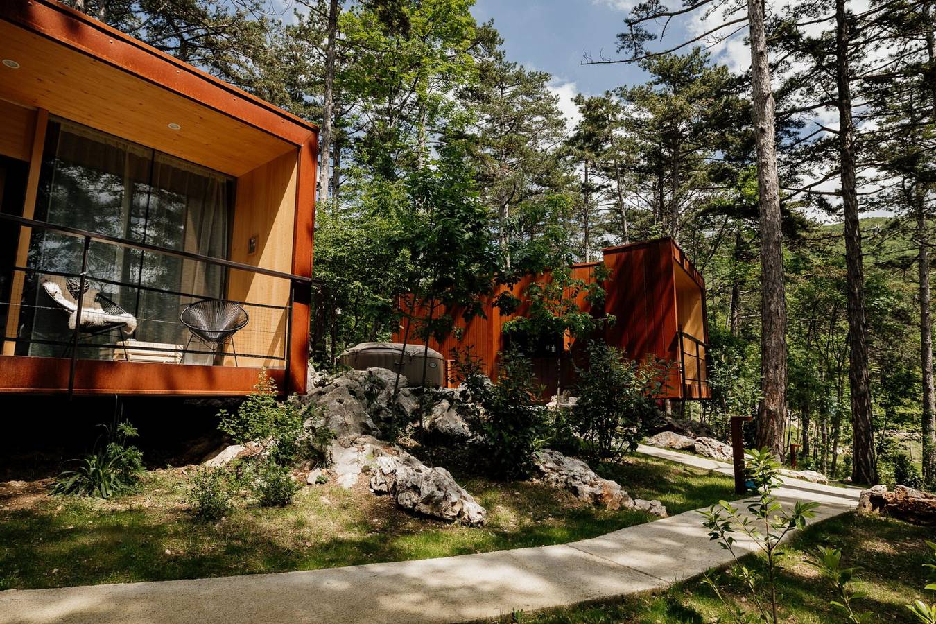 Theodosius Glamping Private Sauna in Vipava, Slowenien