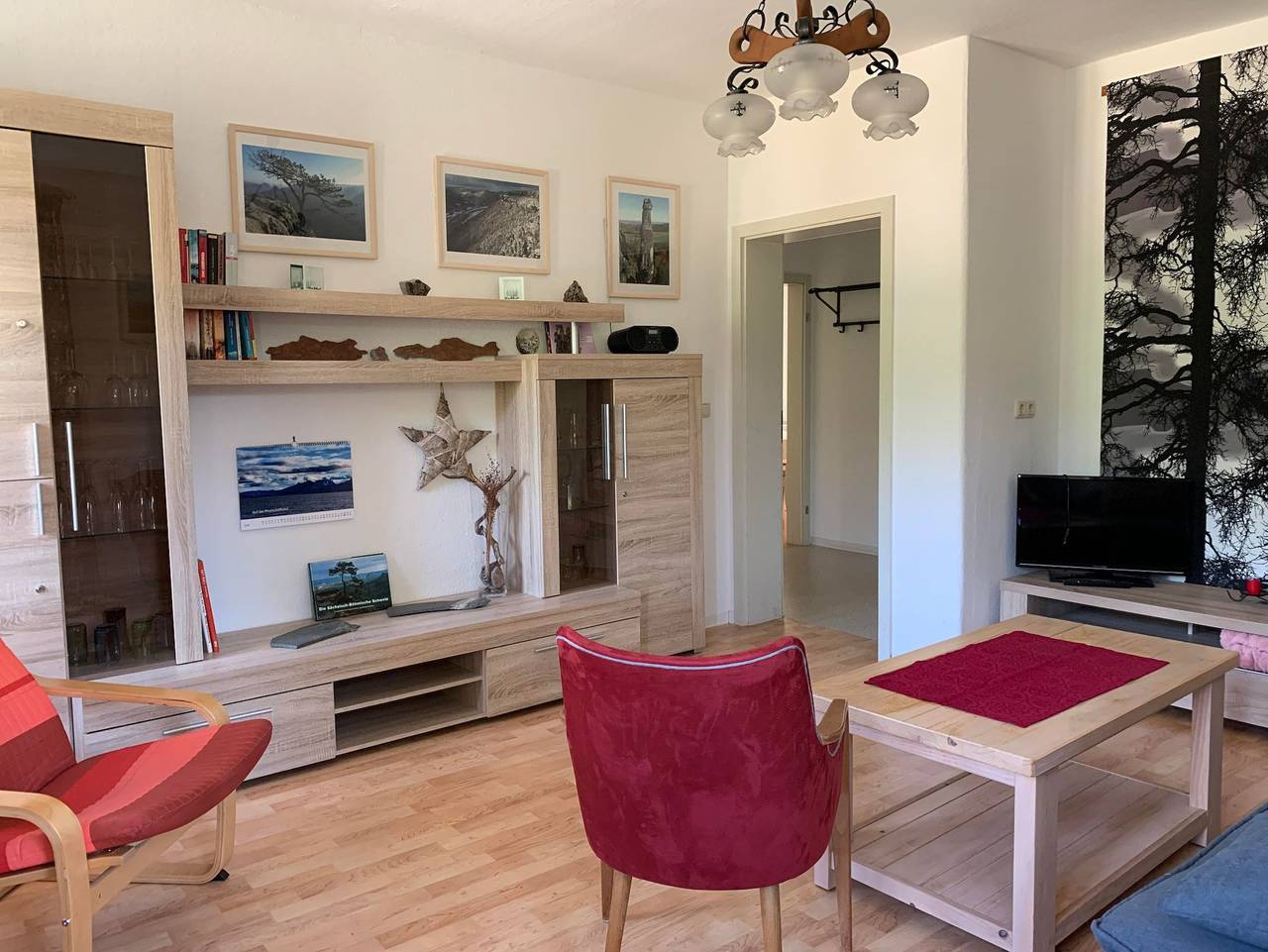 Ganze Ferienwohnung, Ferienwohnung Ikkuna - Ferienwohnung Ikkuna, 1 Schlafraum in Königstein, Elbsandsteingebirge