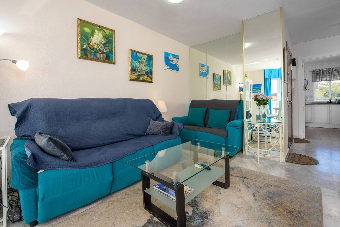 Entire apartment, Apartment 'Spacious with Sea Views' with Sea View, Wi-Fi and Air Conditioning in Los Boliches, Fuengirola