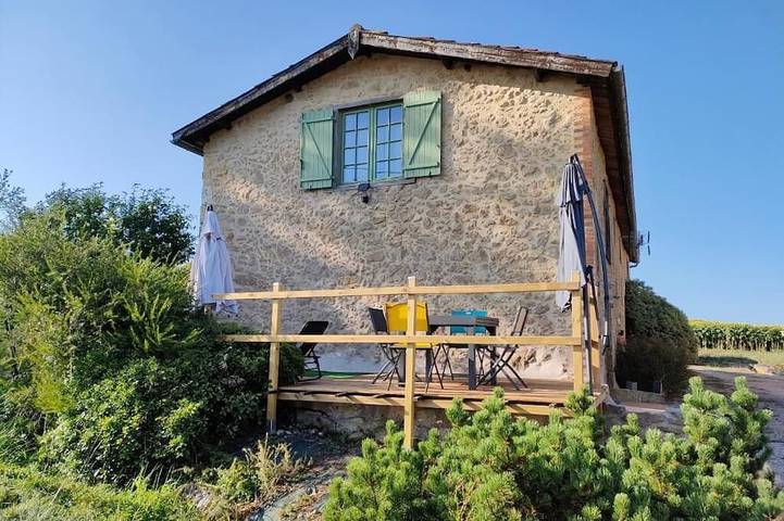 Location de vacances pour 4 personnes, avec Terrasse et Jardin dans Le Brouilh-Monbert