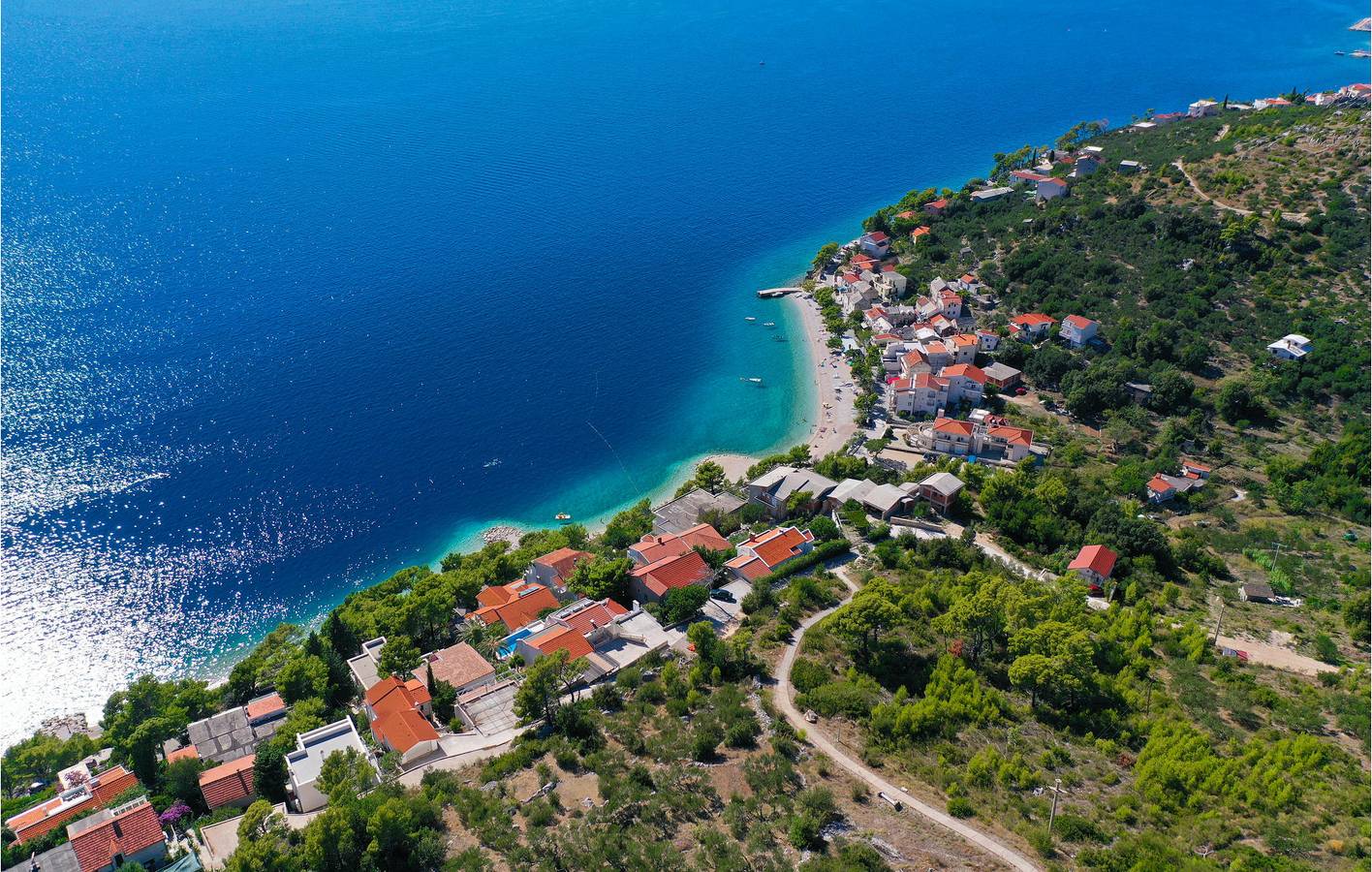 Ganze Ferienwohnung, Ferienwohnung für 2 Personen mit Terrasse in Krvavica, Makarska Riviera