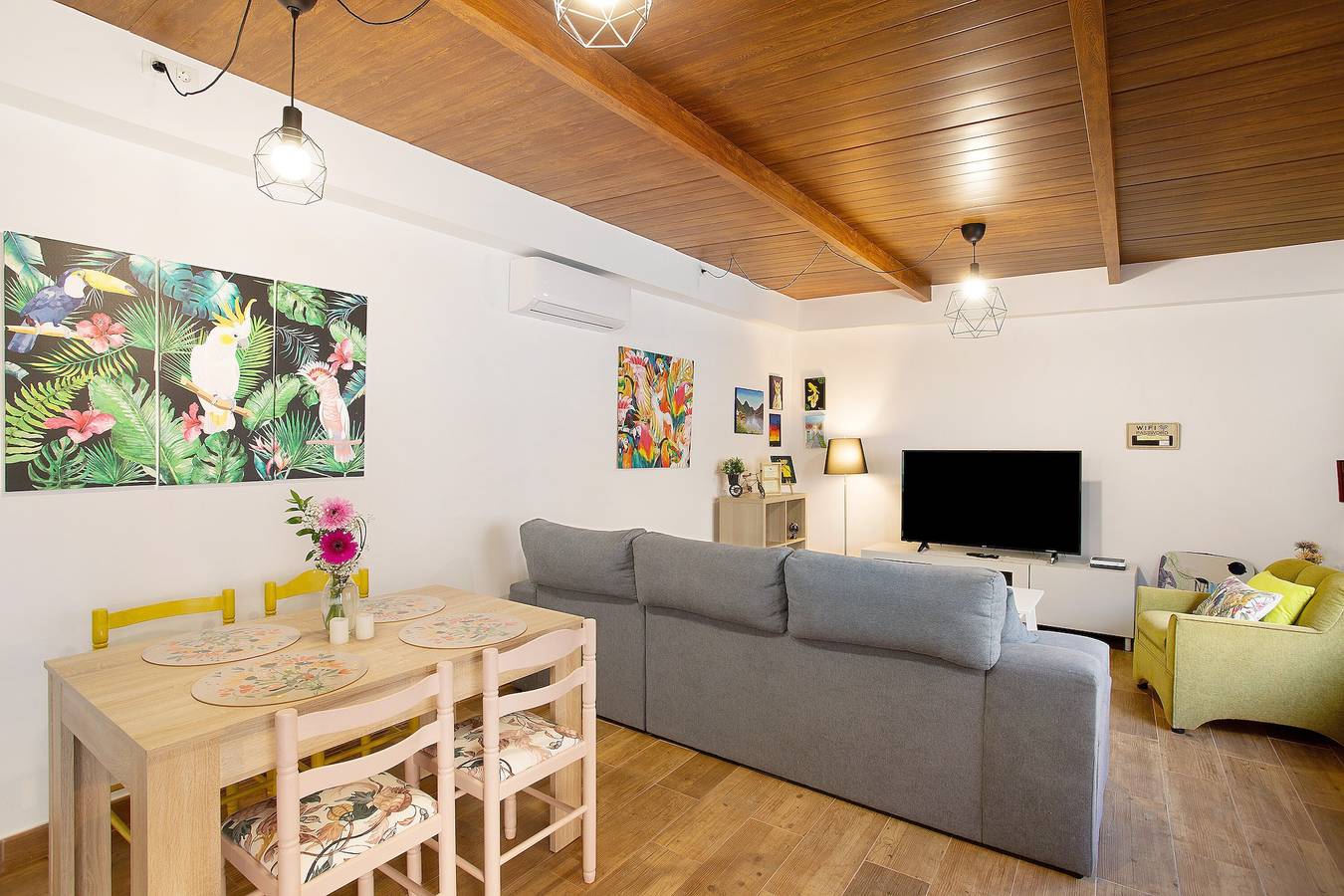 Casa de vacaciones 'La Casita Del Horno Vv' con vistas a la montaña, Wi-Fi y aire acondicionado in El Horno, Gran Canaria Sur