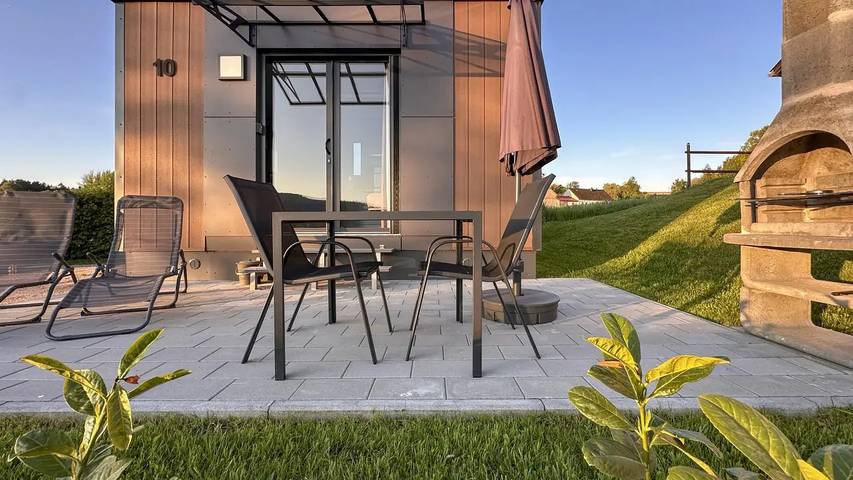 Ferienhaus für 3 Personen, mit Garten, mit Haustier