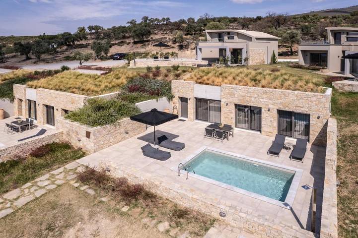 Hotel für 5 Personen, mit Garten und Pool sowie Ausblick, mit Haustier auf Thassos - 3