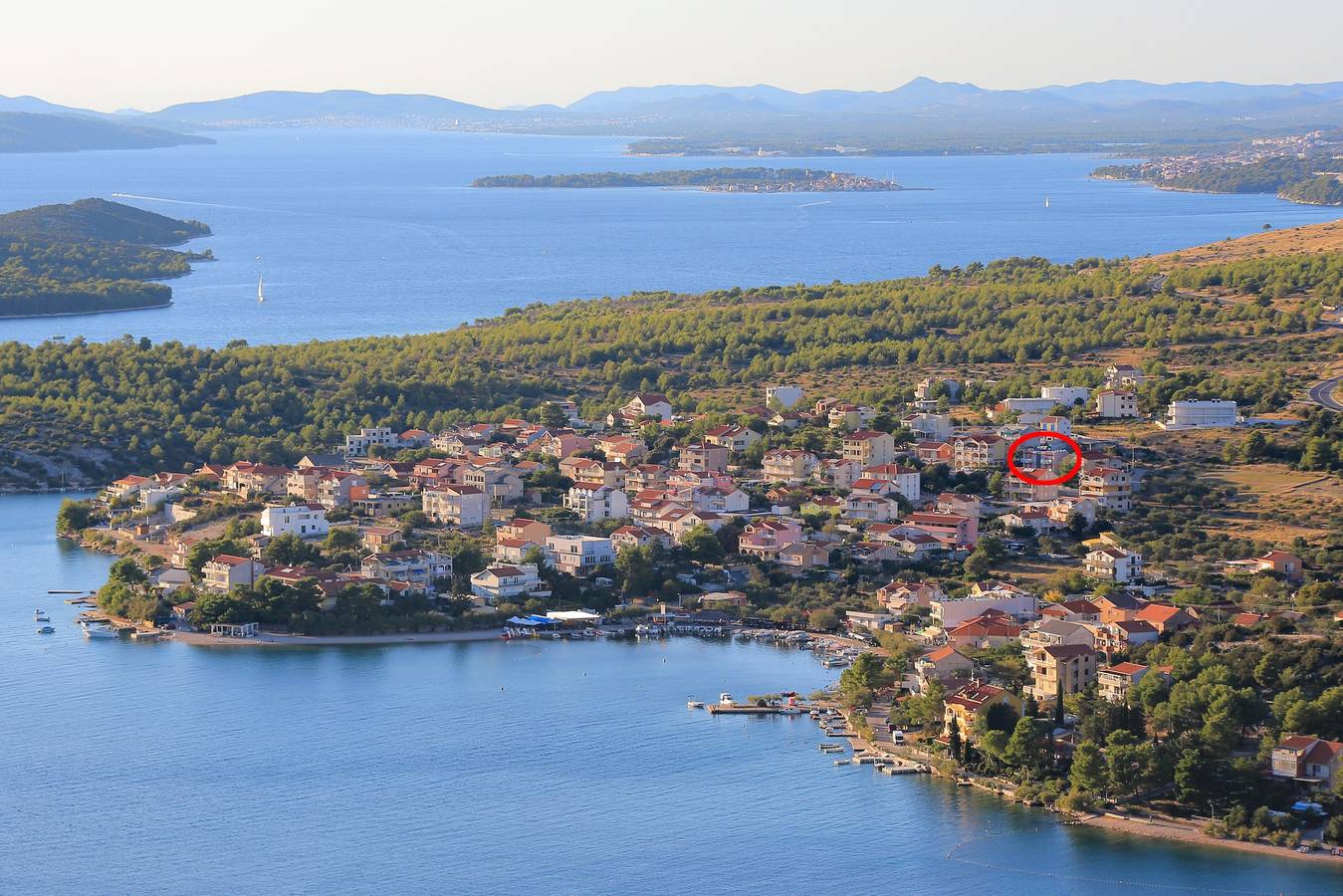 Entire apartment, One bedroom apartment with terrace and sea view Grebaštica (Šibenik) A-17831-b in Grebastica, Šibenik-Knin