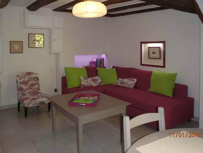Gîte pour 4 personnes, avec terrasse et jardin - 1