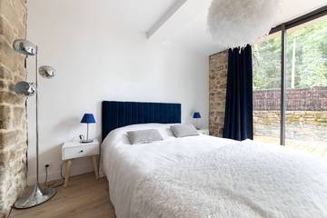 Gîte pour 4 personnes, avec terrasse et jardin dans Plage de Locmiquel