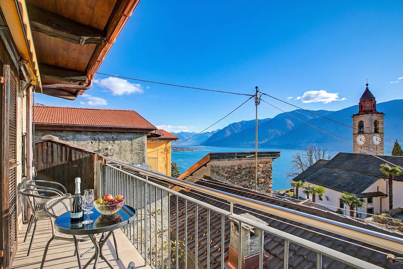 Appartamento intero, Bel Panorama 1 Ronco Sopra Ascona in Ronco sopra Ascona, Alpi Ticinesi e del Verbano