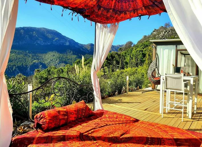 Ferienhaus für 2 Personen, mit Terrasse und Meerblick sowie Pool und Garten in Casares - 2