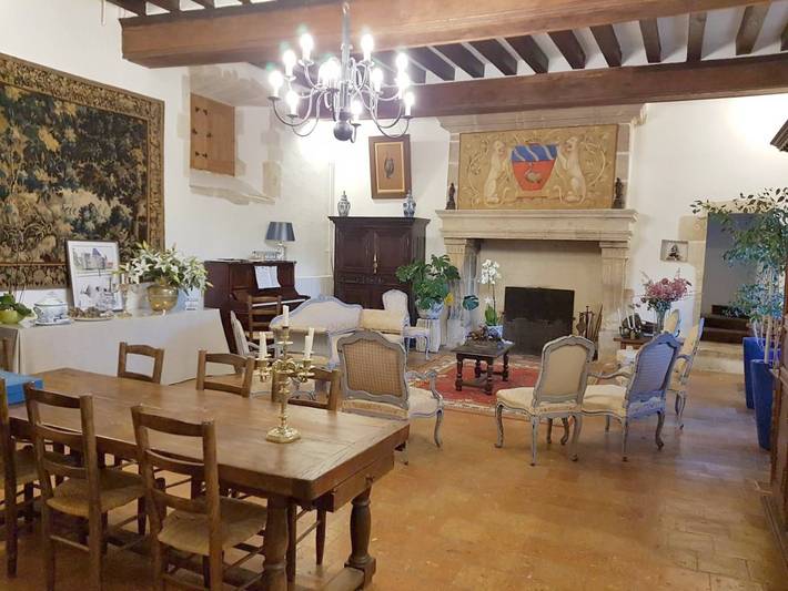 Gîte pour 8 personnes, avec jardin et vue à Roézé-sur-Sarthe - 4