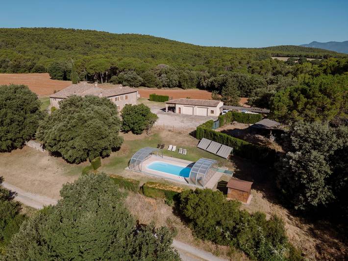 Casa rurale 'Cal Parent' con vista montagna, Wi-Fi e aria condizionata in Vilademuls, Pla de l'Estany