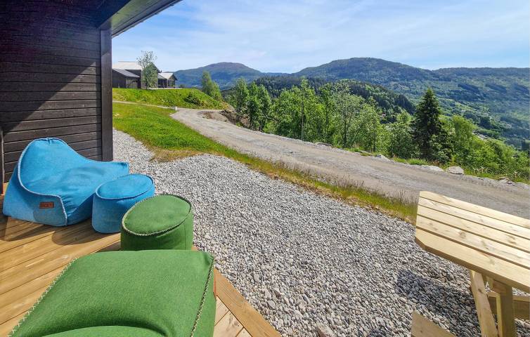 Ferienhaus für 6 Personen mit Ausblick in Sognefjord