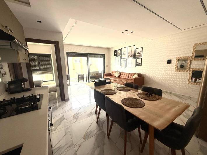 Gîte pour 4 personnes, avec balcon et vue dans Mehdia - 3