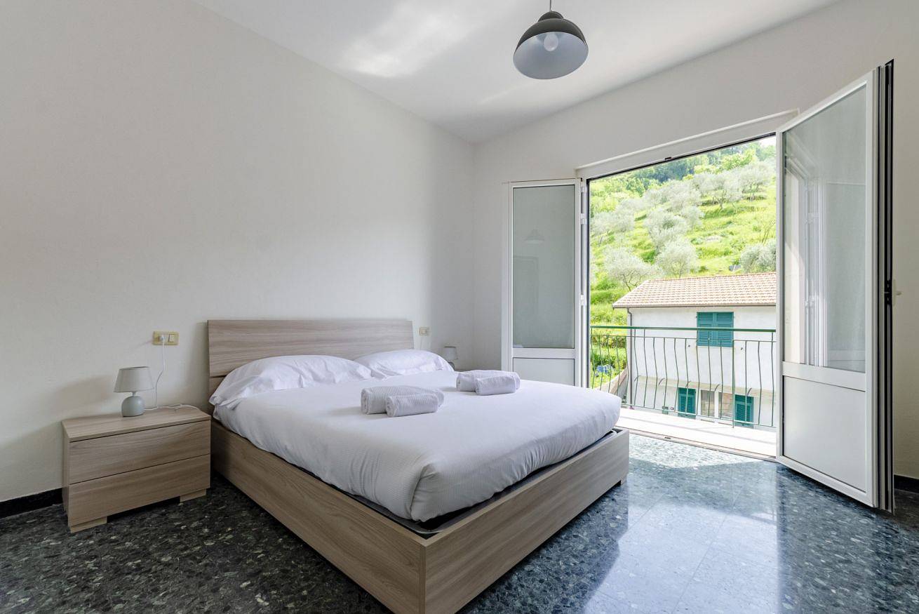 Ganze Wohnung, Ferienwohnung für 6 Personen mit Balkon/Terrasse in Moneglia, Riviera di Levante