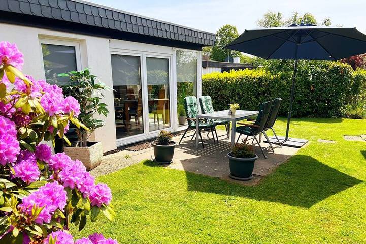 Bungalow für 4 Personen, mit Garten