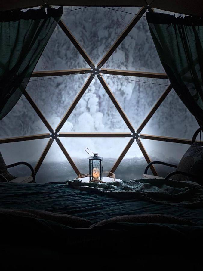 Camping für 3 Personen, mit Whirlpool und Terrasse sowie Garten und Sauna in Finnland