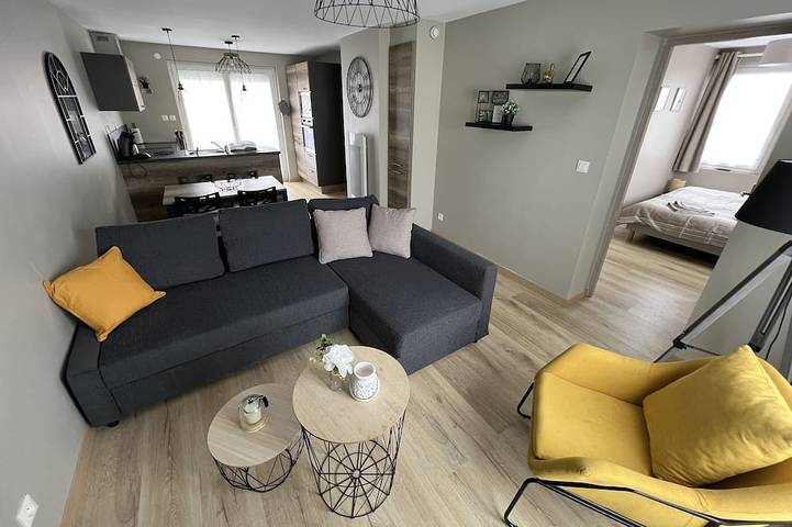 Appartement de vacances pour 2 personnes, avec balcon à Berck