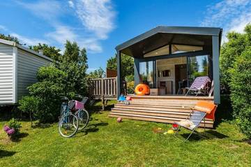 Mobil home pour 4 personnes dans Pen Bé