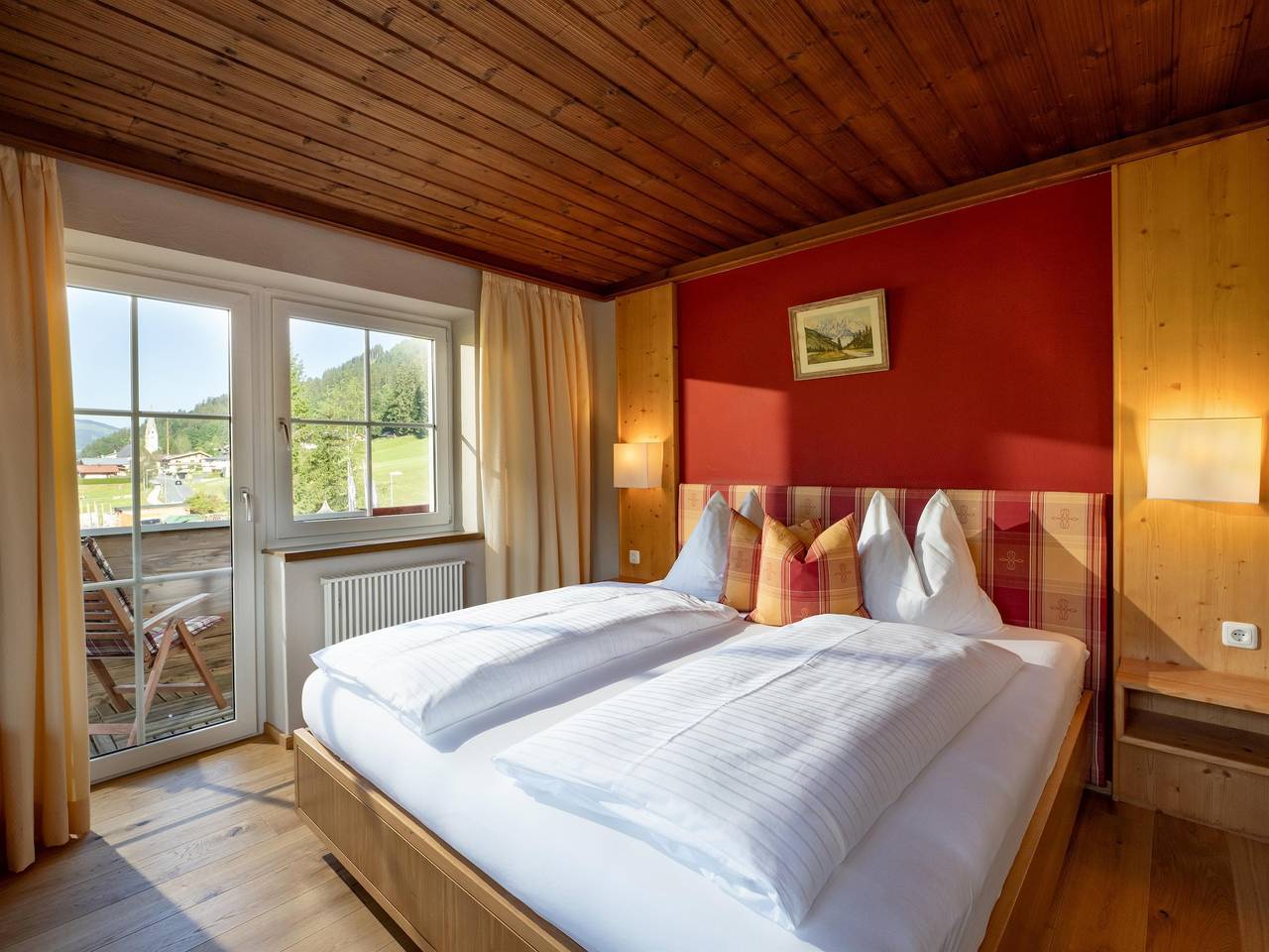 Doppelzimmer mit Dusche, Wc in Loferer und Leoganger Steinberge, Sankt Jakob in Haus