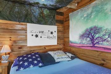 Cabane En Bois pour 2 Personnes dans Bargème, Région de Draguignan, Photo 4