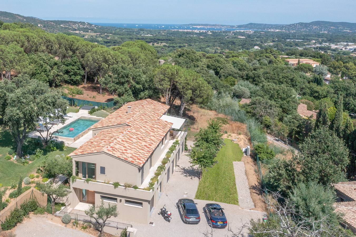 Peridron in Grimaud, Mittelmeerküste (Frankreich)