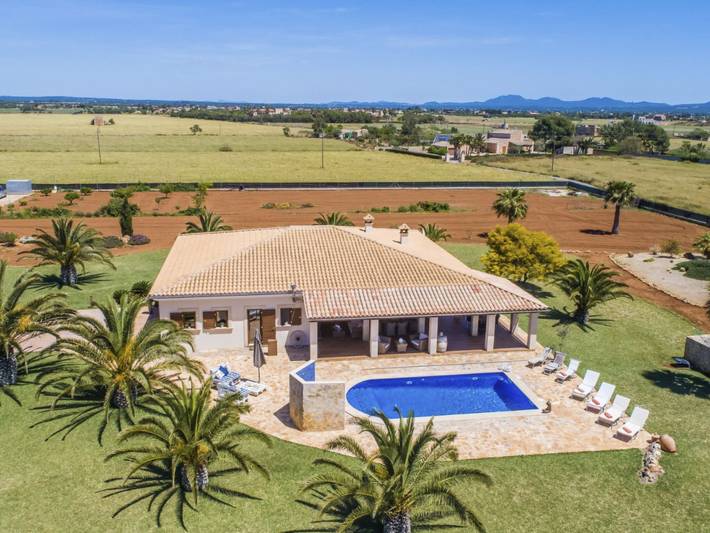 Villa für 6 Personen, mit Terrasse und Garten sowie Pool in Es Trenc - 2