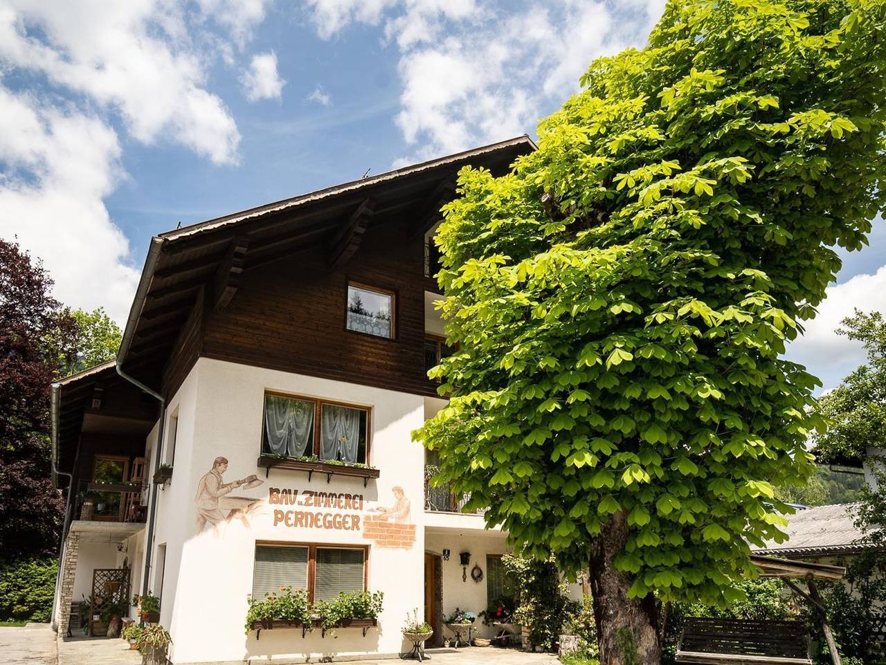Ganze Ferienwohnung, Ferienhaus Pernegger - Ferienwohnung 2/Wohn-Schlafraum/Dusche, Wc in Hinterstoder-Höss, Hinterstoder