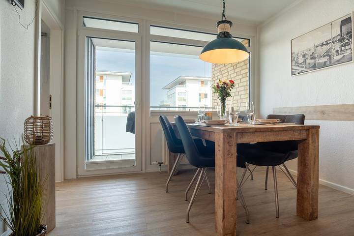 Ferienwohnung für 4 Personen, mit Balkon am Steinwarder - 3