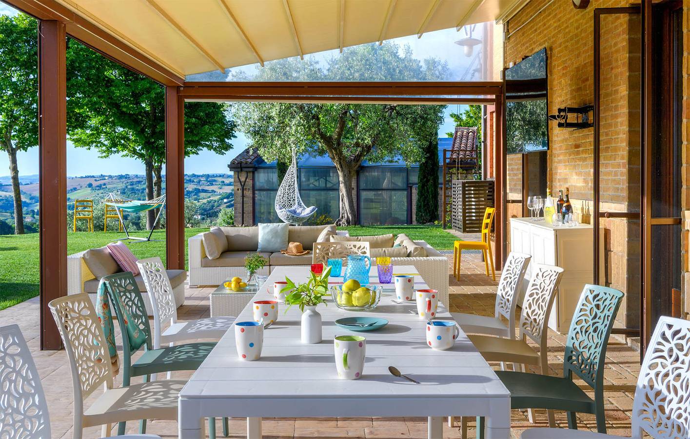 Ferienhaus für 10 Personen mit Terrasse in Macerata, Macerata Provinz