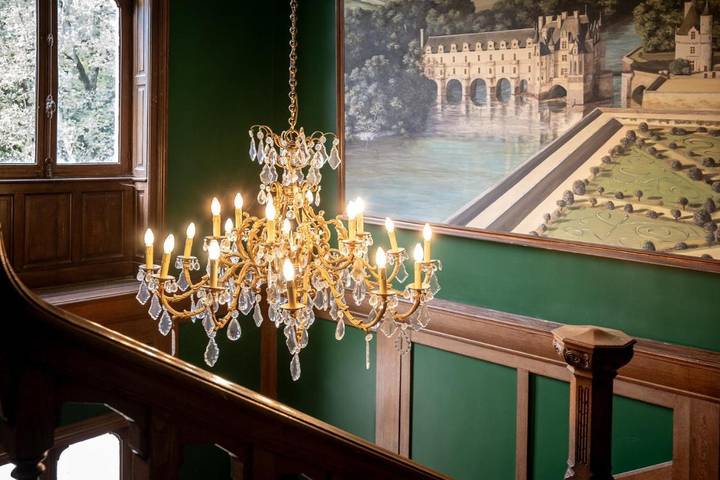 Hôtel pour 2 personnes, avec jardin ainsi que piscine et vue, animaux acceptés à La Membrolle-sur-Choisille - 2