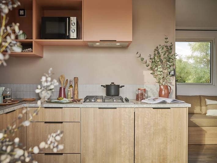 Mobil home pour 6 personnes, avec terrasse et piscine dans Vias Plage - 2