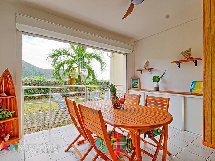 Vacation rental for 2 people, with pool and balcony in Saint Martin