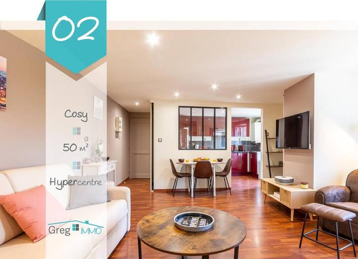 Appartement de vacances pour 4 personnes, avec Vue