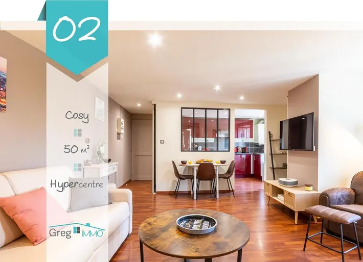 Apartamento de vacaciones para 4 personas, con vistas - 1